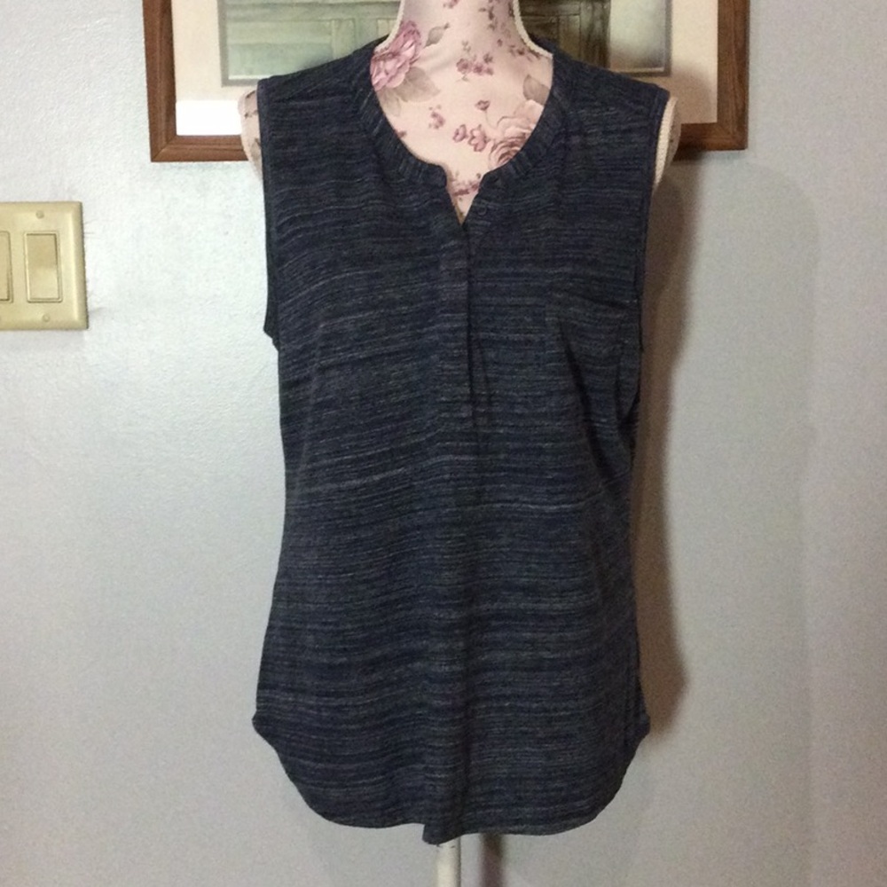 Sonoma Blue & White Top